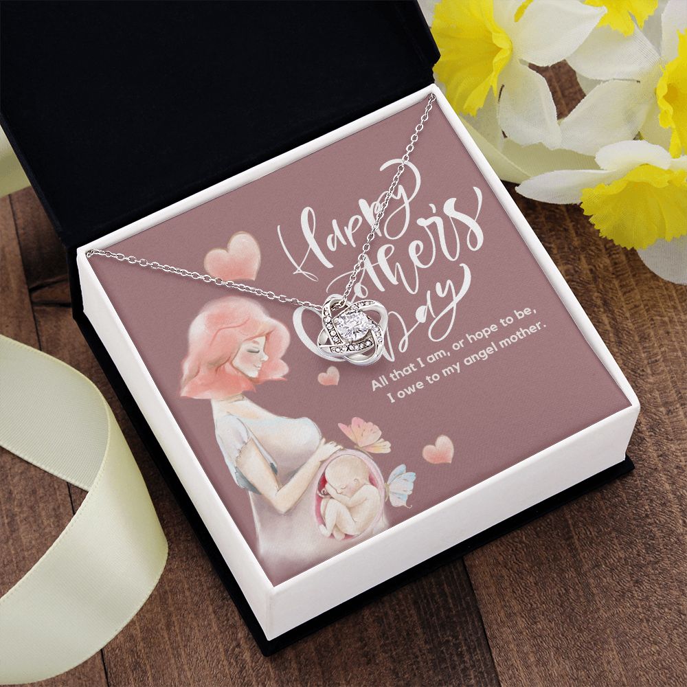 Happy Mother's Day | A mother's love is forever - Love Knot Necklace