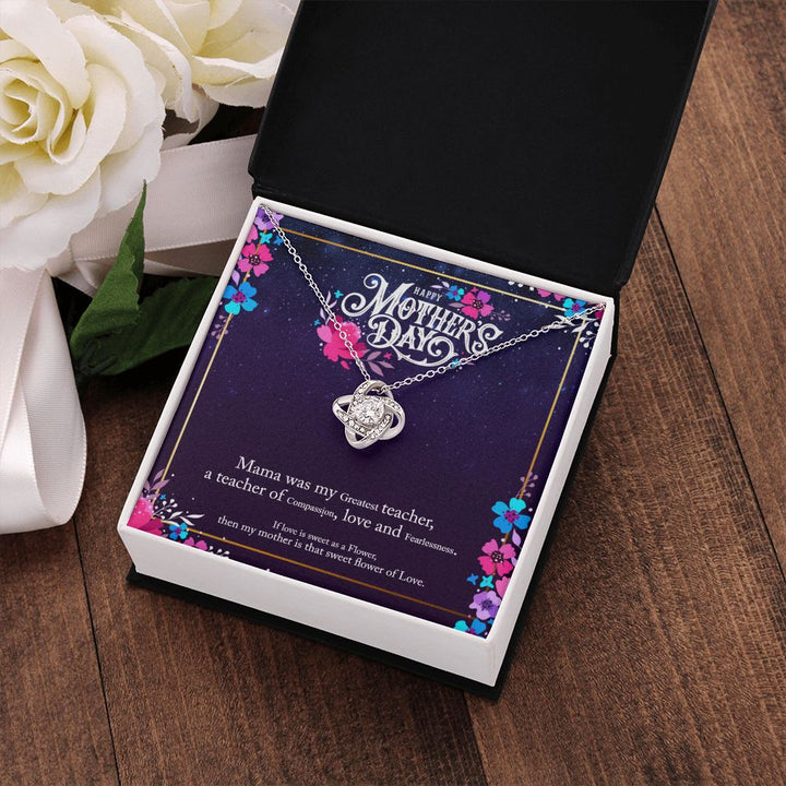 Happy Mother's Day | Mother's Fearless Love - Love Knot Necklace