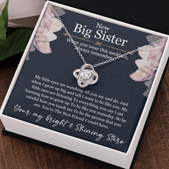 New Big Sister | You're the best friend I could have - Love Knot Necklace