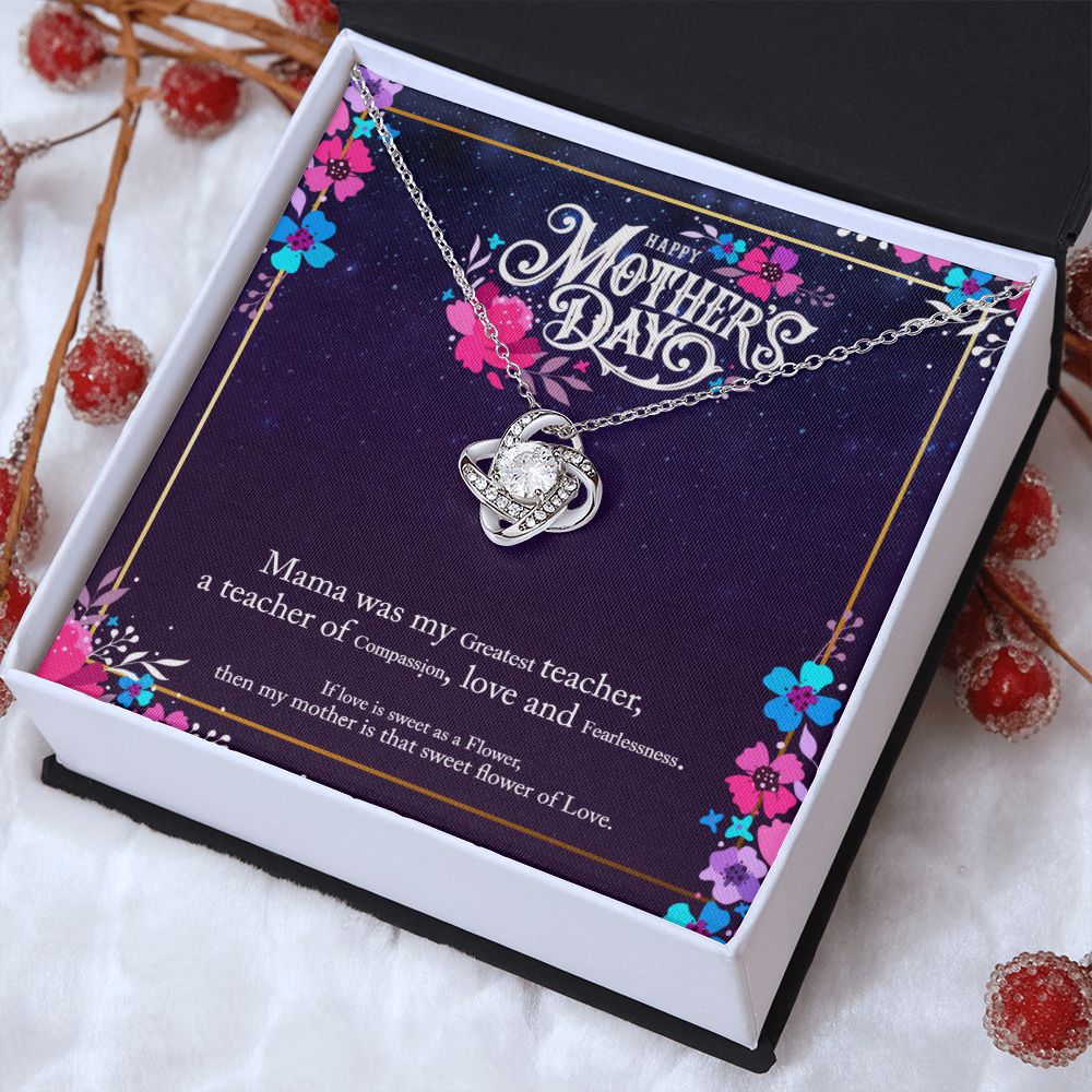 Happy Mother's Day | Mother's Fearless Love - Love Knot Necklace