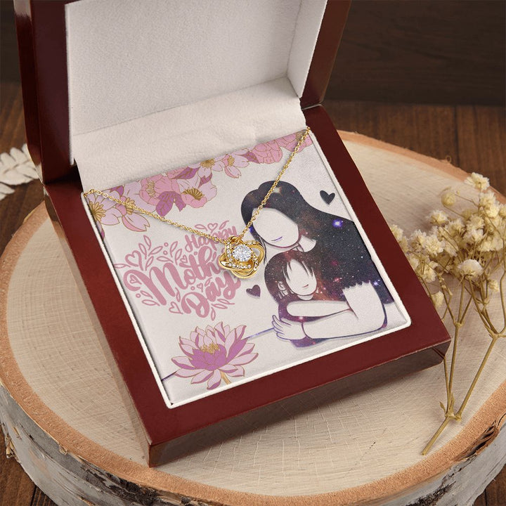 Happy Mother's Day | Grateful for Your Unconditional Love - Love Knot Necklace