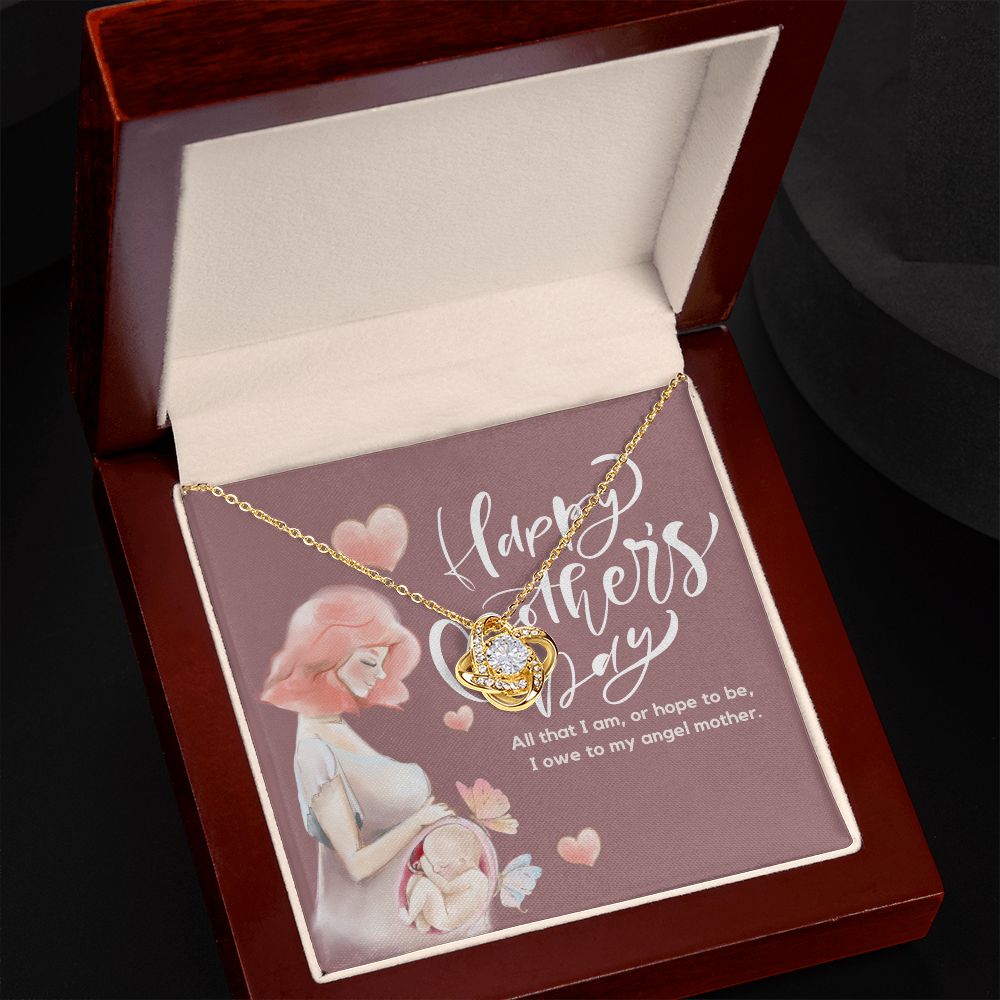 Happy Mother's Day | A mother's love is forever - Love Knot Necklace