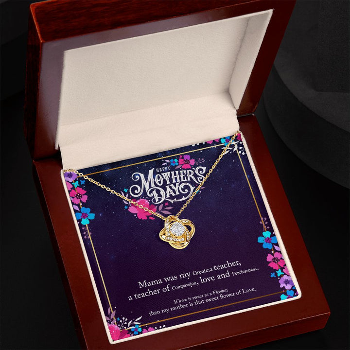 Happy Mother's Day | Mother's Fearless Love - Love Knot Necklace