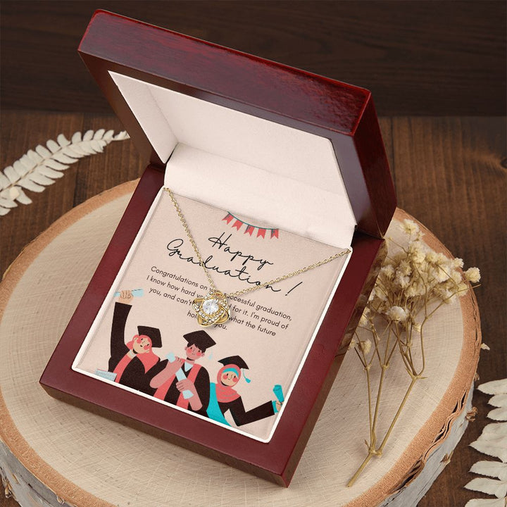 Happy Graduation | From Caps and Gowns to Success and Dreams - Love Knot Necklace