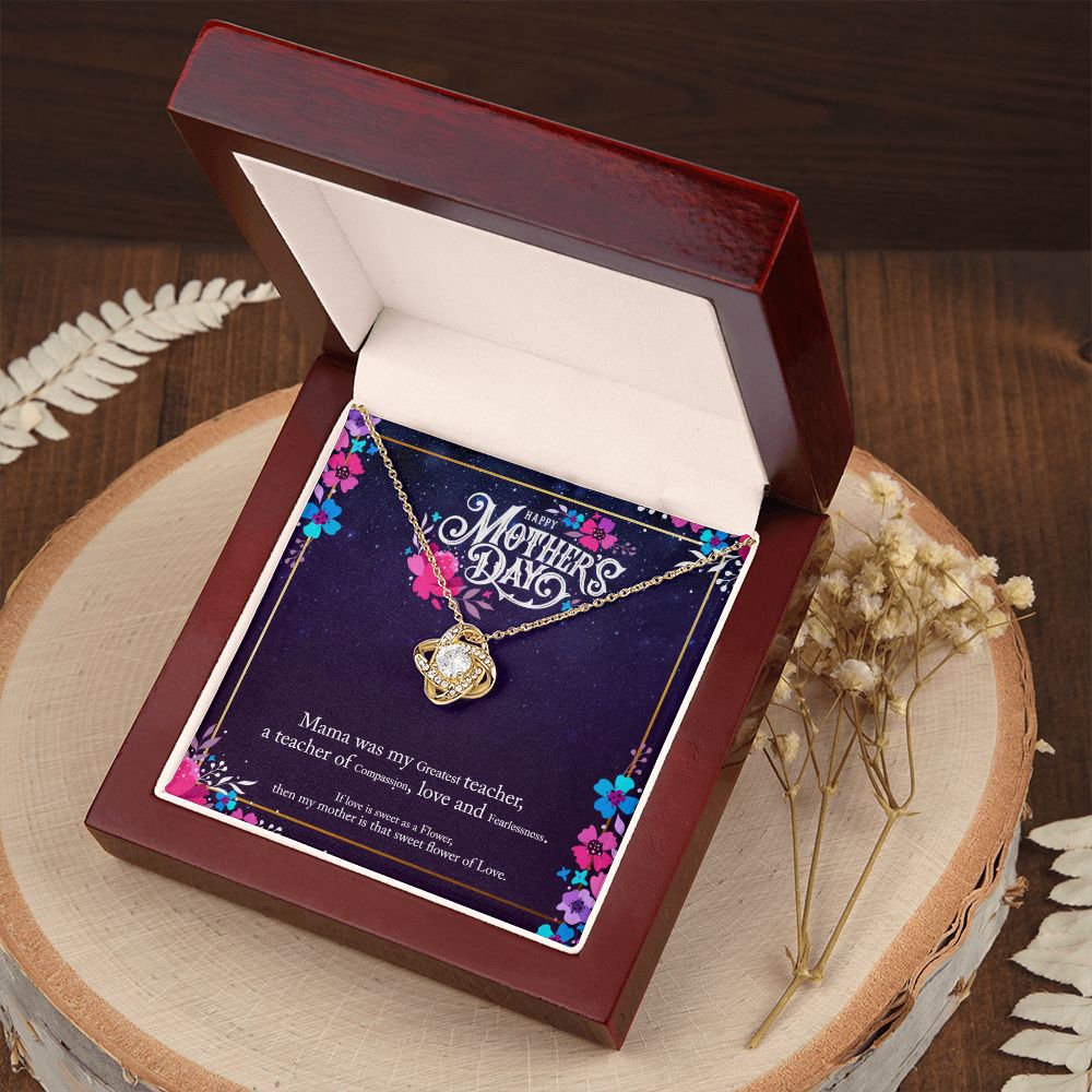 Happy Mother's Day | Mother's Fearless Love - Love Knot Necklace