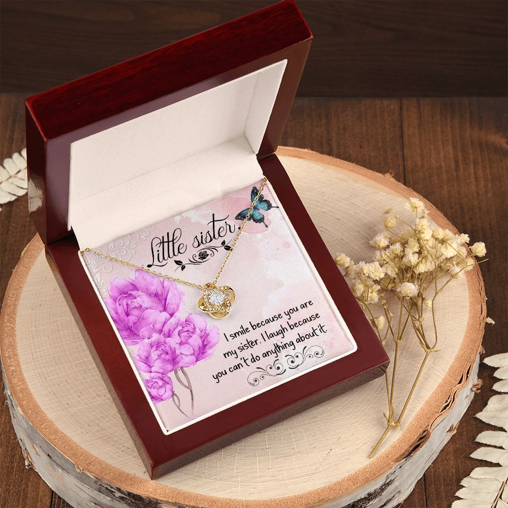 To My Sister | Celebrating Sisterhood - Love Knot Necklace