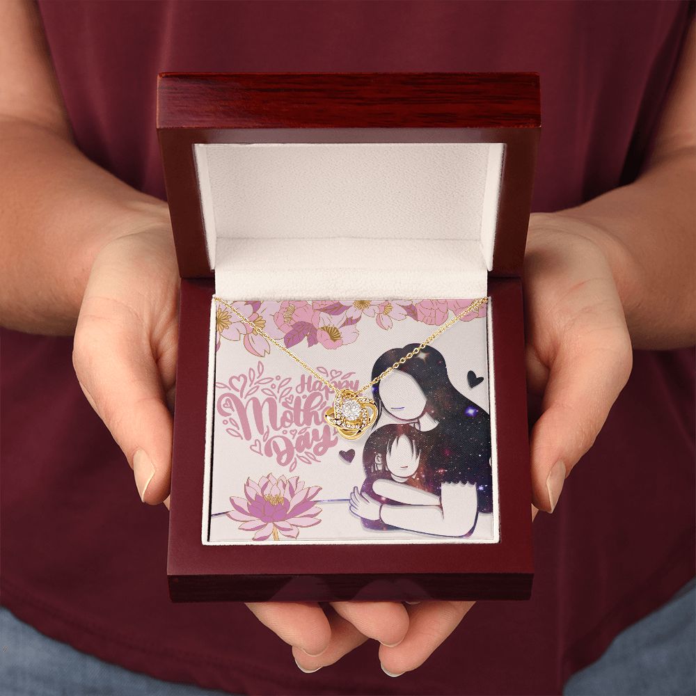 Happy Mother's Day | Grateful for Your Unconditional Love - Love Knot Necklace