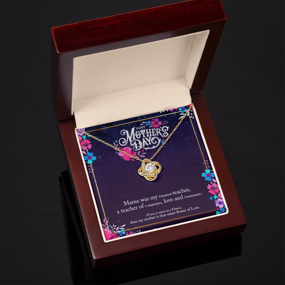 Happy Mother's Day | Mother's Fearless Love - Love Knot Necklace