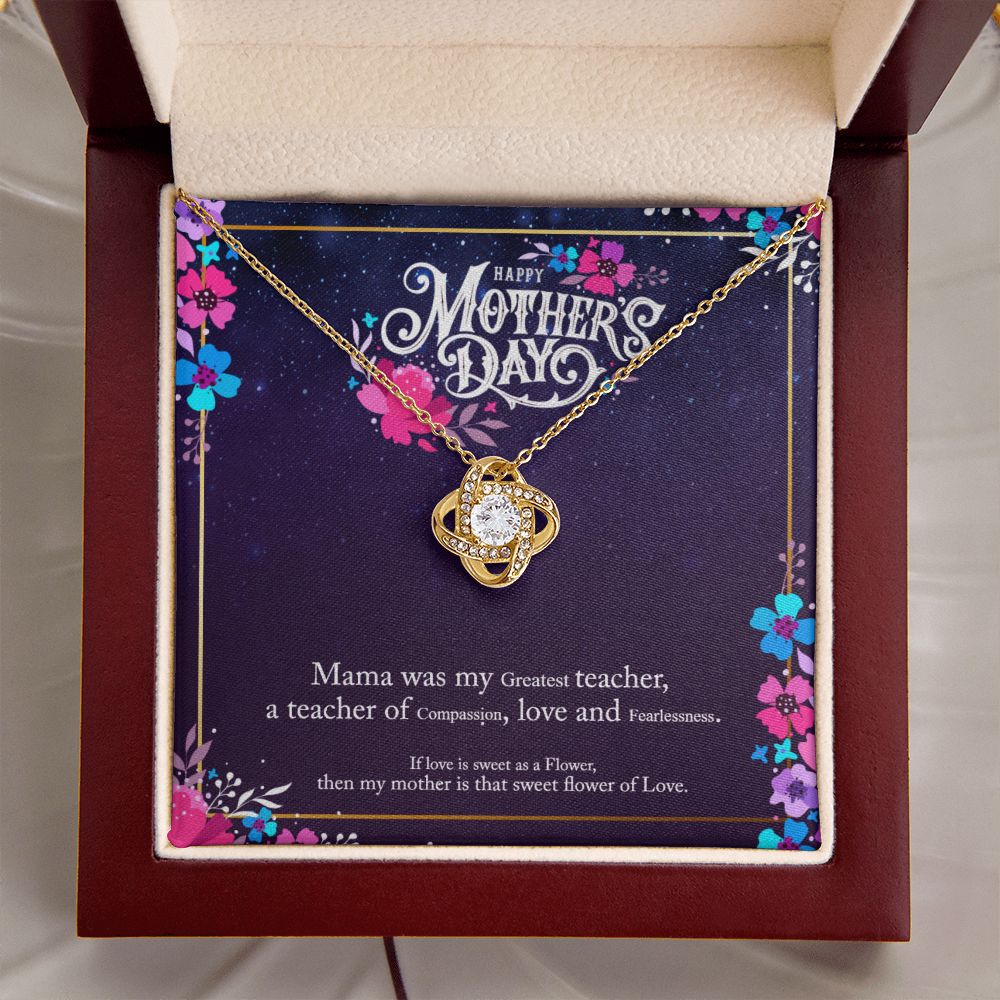Happy Mother's Day | Mother's Fearless Love - Love Knot Necklace