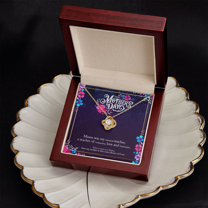 Happy Mother's Day | Mother's Fearless Love - Love Knot Necklace