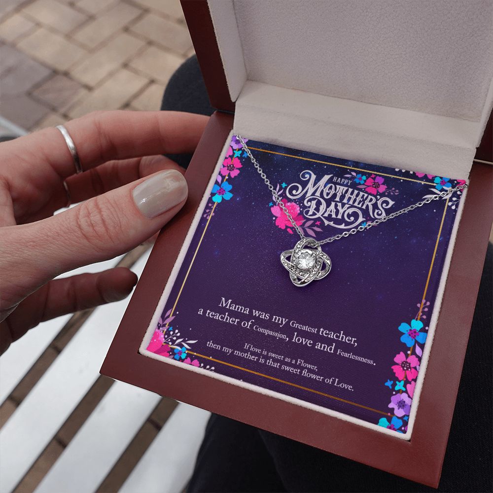 Happy Mother's Day | Mother's Fearless Love - Love Knot Necklace