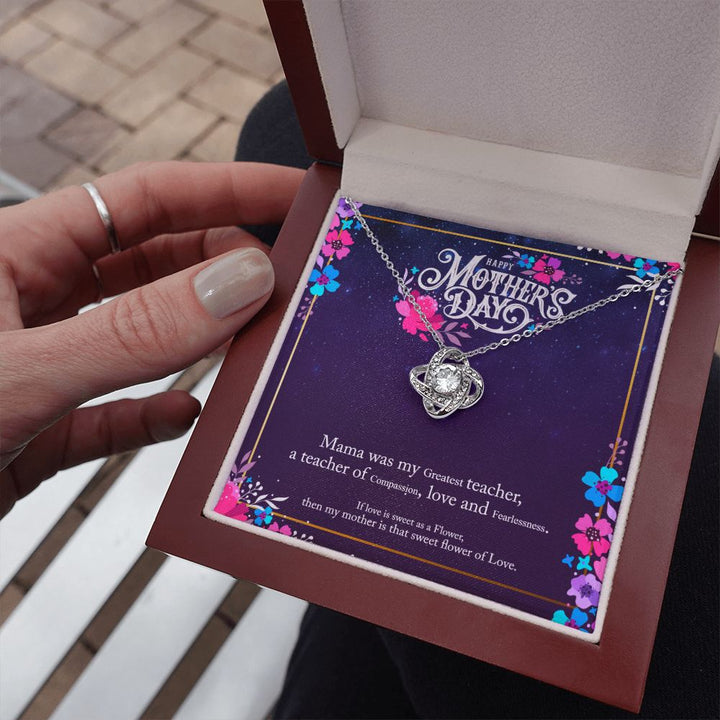 Happy Mother's Day | Mother's Fearless Love - Love Knot Necklace