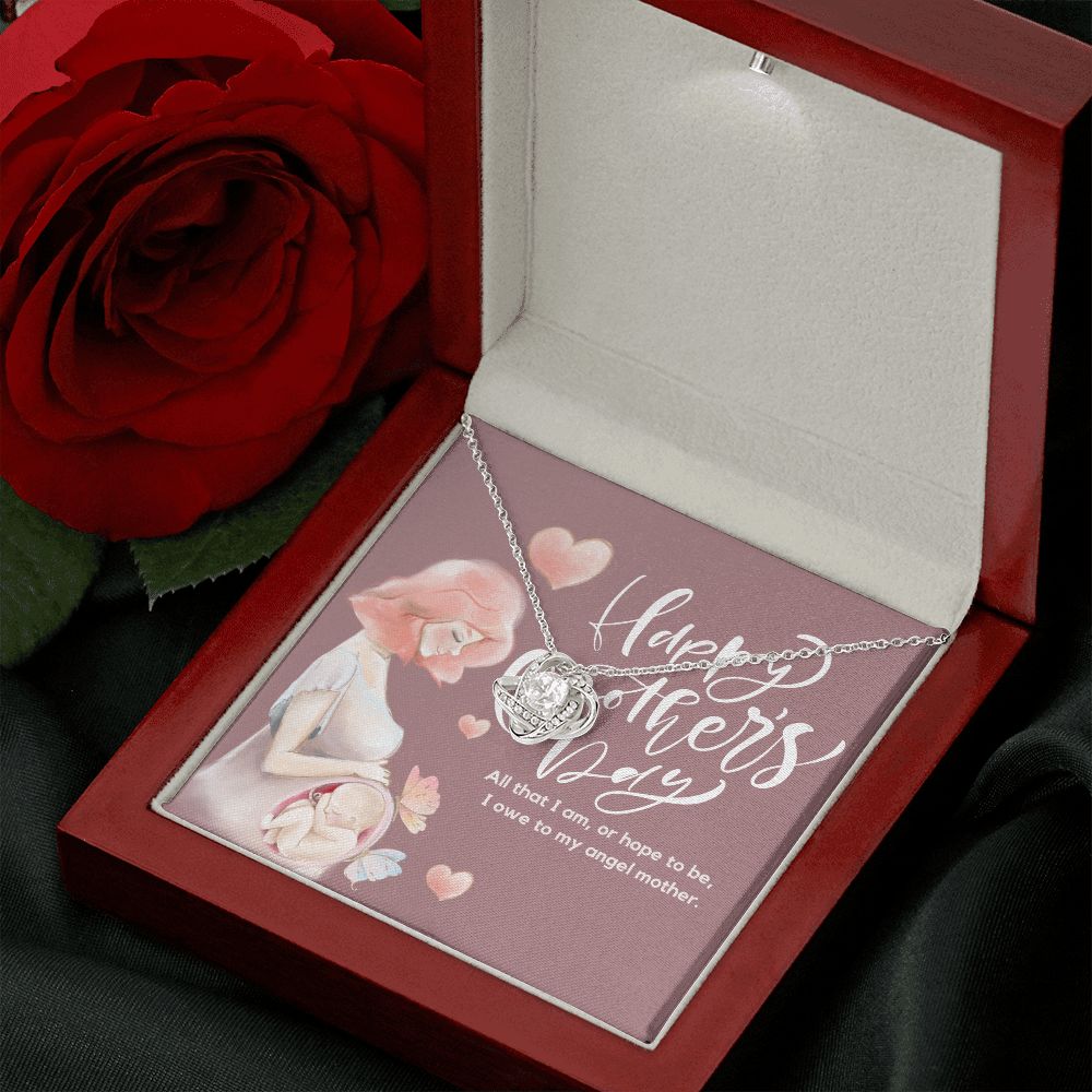 Happy Mother's Day | A mother's love is forever - Love Knot Necklace