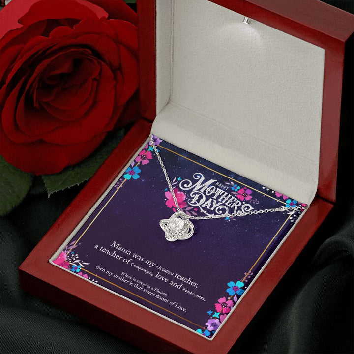 Happy Mother's Day | Mother's Fearless Love - Love Knot Necklace