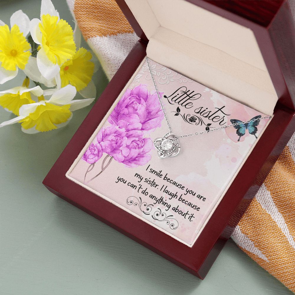 To My Sister | Celebrating Sisterhood - Love Knot Necklace