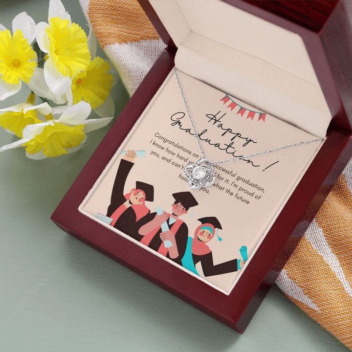 Happy Graduation | From Caps and Gowns to Success and Dreams - Love Knot Necklace