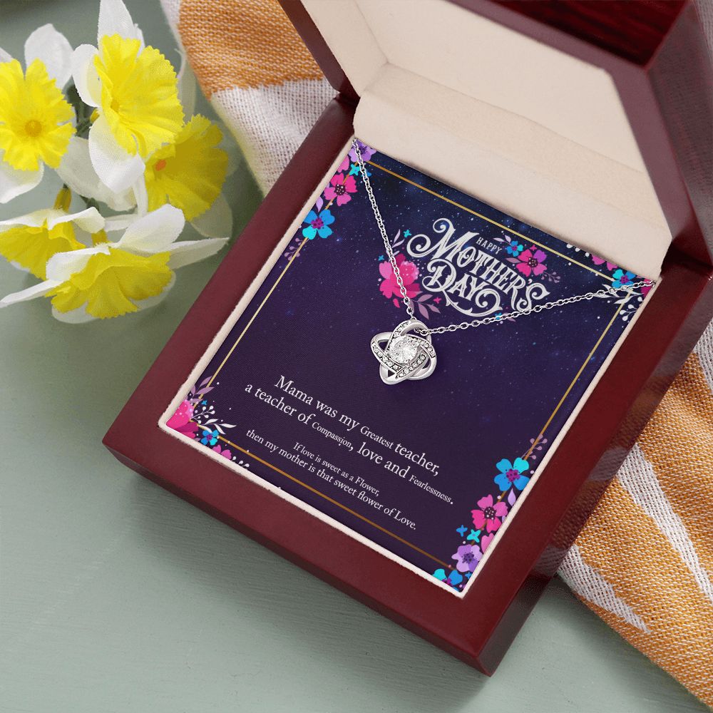 Happy Mother's Day | Mother's Fearless Love - Love Knot Necklace