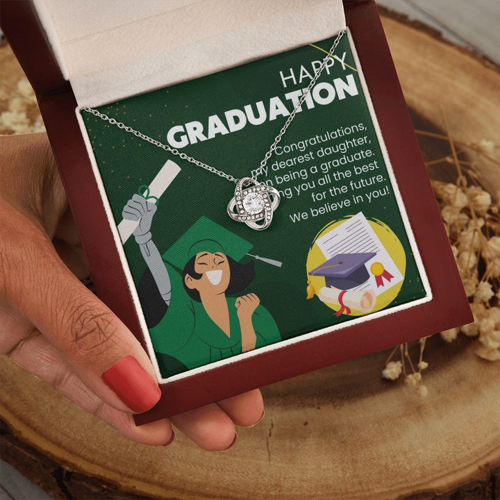 Happy Graduation | Celebrating Your Graduation and Future - Love Knot Necklace