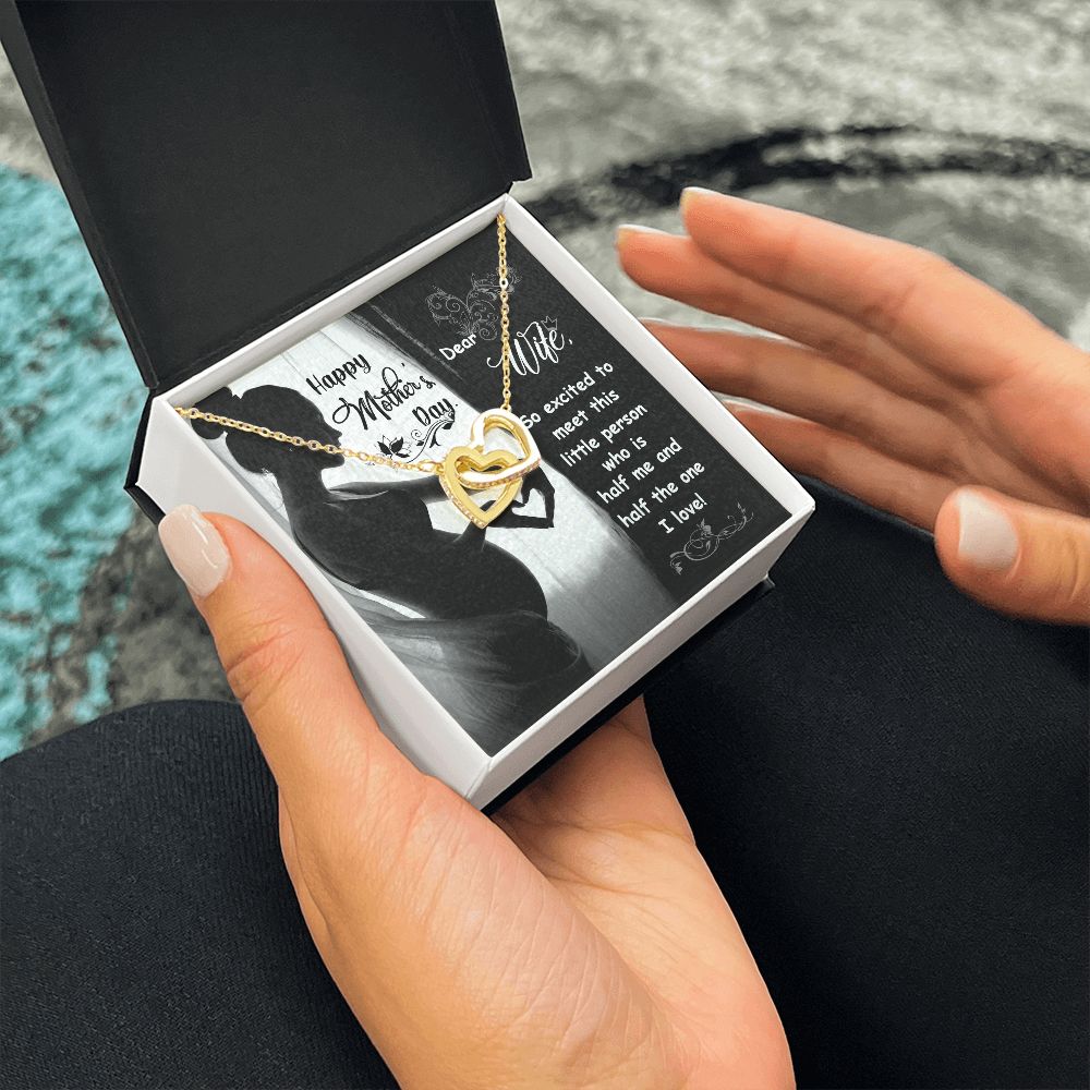 Happy Mother's Day | A lifetime of gratitude for all you do -  Interlocking Hearts Necklace