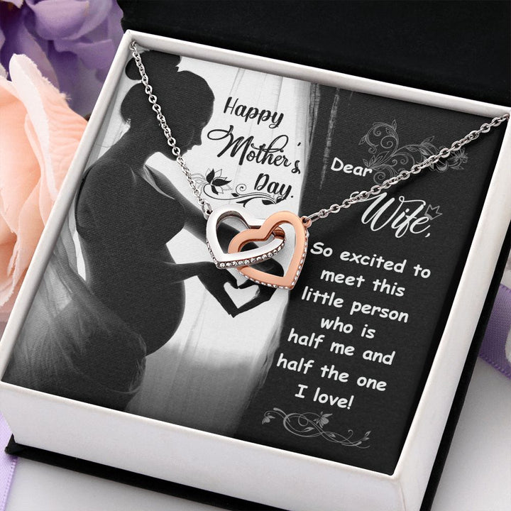 Happy Mother's Day | A lifetime of gratitude for all you do -  Interlocking Hearts Necklace