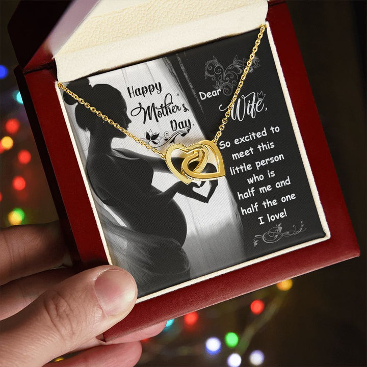 Happy Mother's Day | A lifetime of gratitude for all you do -  Interlocking Hearts Necklace