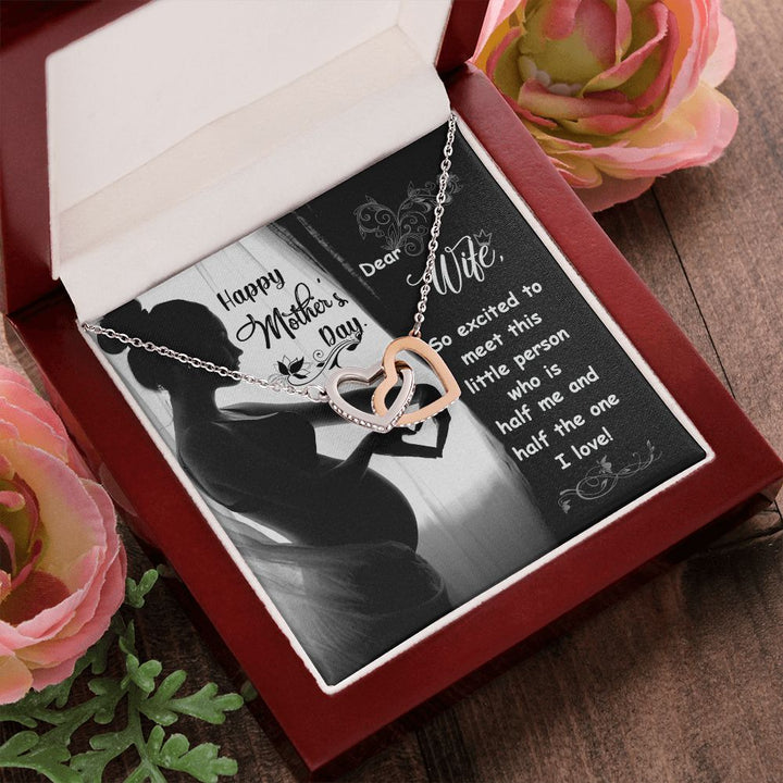 Happy Mother's Day | A lifetime of gratitude for all you do -  Interlocking Hearts Necklace