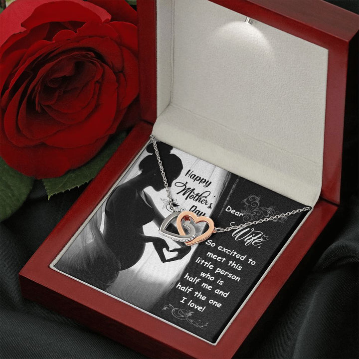 Happy Mother's Day | A lifetime of gratitude for all you do -  Interlocking Hearts Necklace