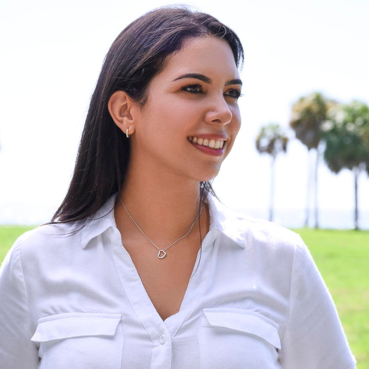 Happy Graduation | You've reached a new milestone - Delicate Heart Necklace