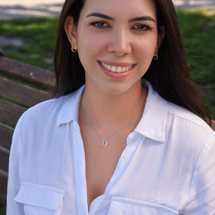 To My Mother-in-Law | Thank you for raising the love of my life - Delicate Heart Necklace