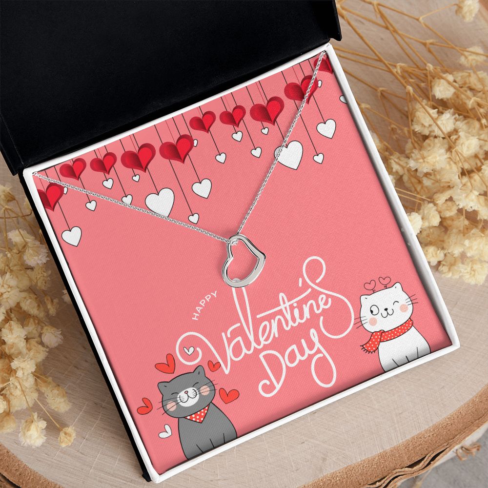 Valentine's Day | Be My Valentine - Delicate Heart Necklace