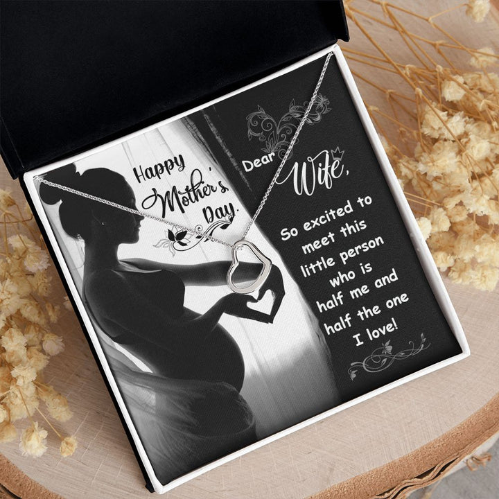 Happy Mother's Day | A mother's love knows no bounds, and yours shines bright - Delicate Heart Necklace