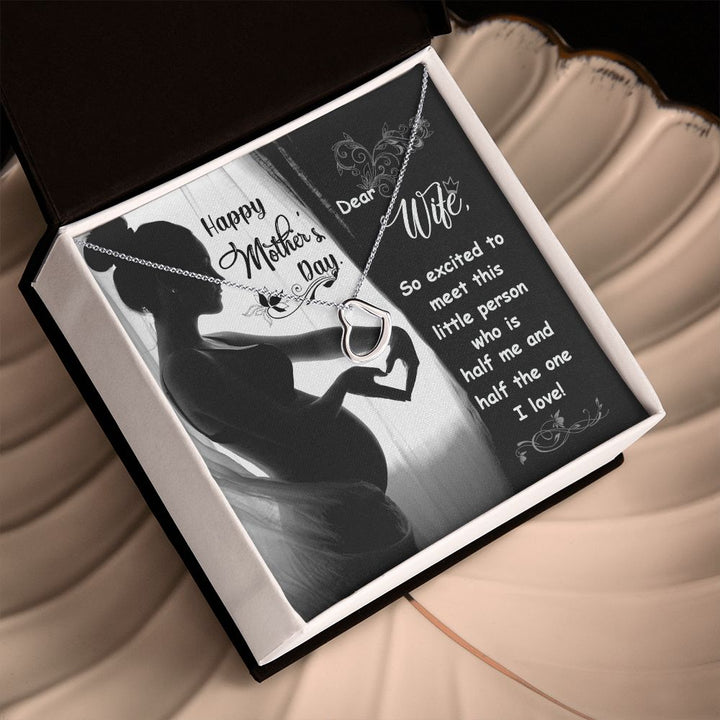 Happy Mother's Day | A mother's love knows no bounds, and yours shines bright - Delicate Heart Necklace