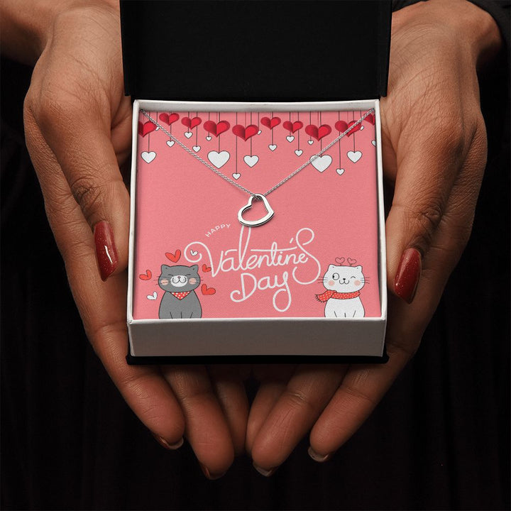 Valentine's Day | Be My Valentine - Delicate Heart Necklace