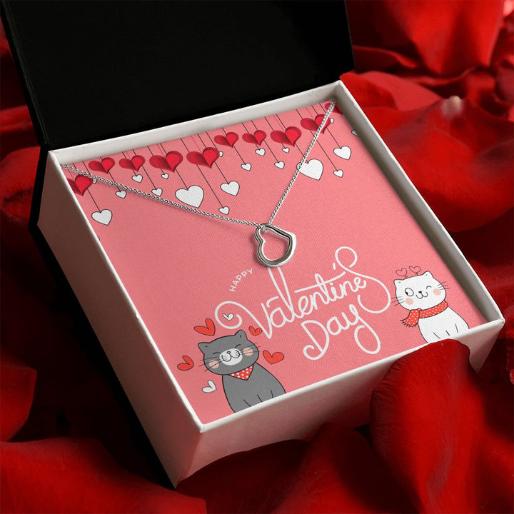 Valentine's Day | Be My Valentine - Delicate Heart Necklace