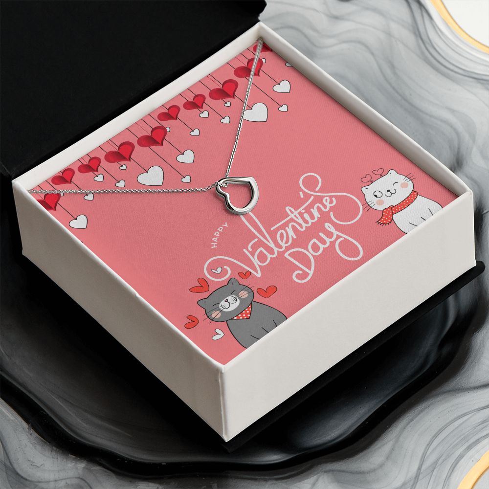 Valentine's Day | Be My Valentine - Delicate Heart Necklace