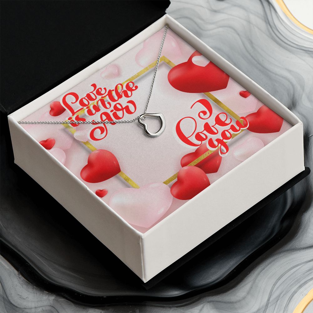 Happy Valentine's Day | You Complete Me - Delicate Heart Necklace