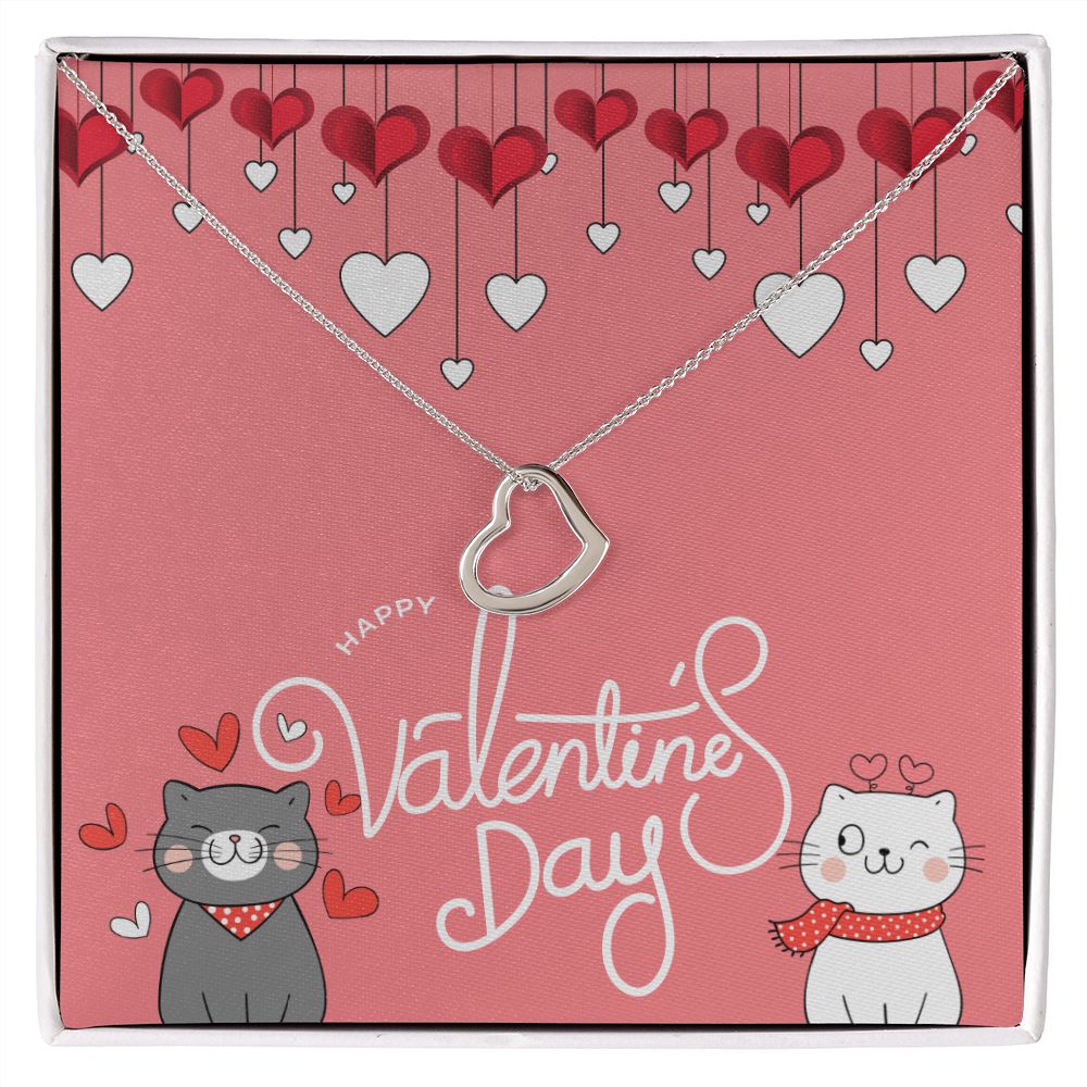 Valentine's Day | Be My Valentine - Delicate Heart Necklace