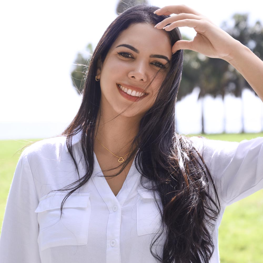 Happy Valentine's Day | I Love You More Than Words Can Say- Delicate Heart Necklace