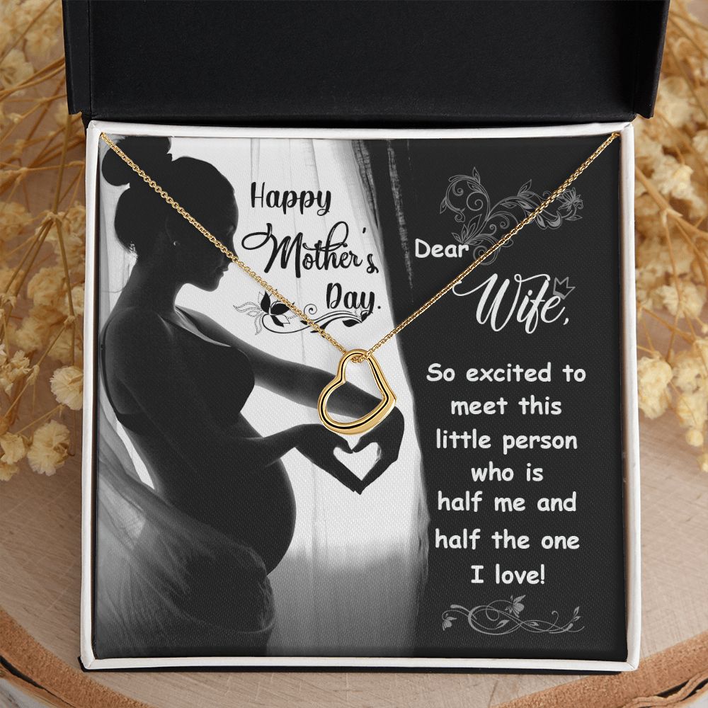 Happy Mother's Day | A mother's love knows no bounds, and yours shines bright - Delicate Heart Necklace