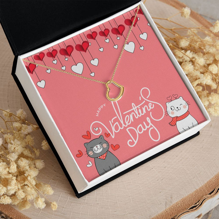 Valentine's Day | Be My Valentine - Delicate Heart Necklace