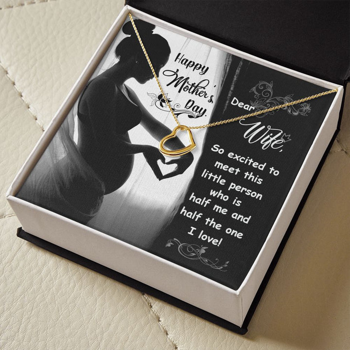 Happy Mother's Day | A mother's love knows no bounds, and yours shines bright - Delicate Heart Necklace