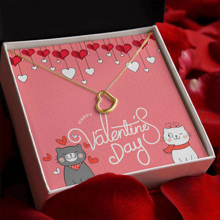 Valentine's Day | Be My Valentine - Delicate Heart Necklace