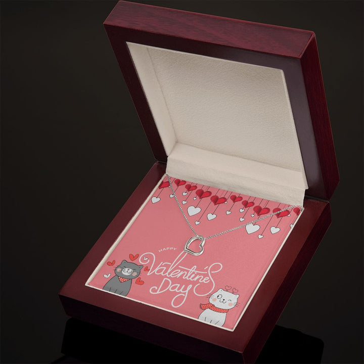 Valentine's Day | Be My Valentine - Delicate Heart Necklace