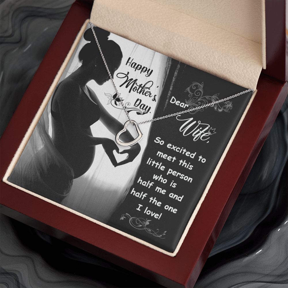 Happy Mother's Day | A mother's love knows no bounds, and yours shines bright - Delicate Heart Necklace