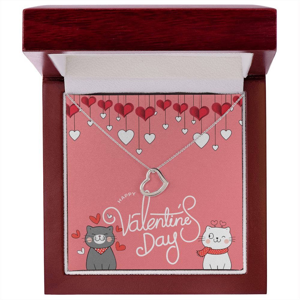 Valentine's Day | Be My Valentine - Delicate Heart Necklace