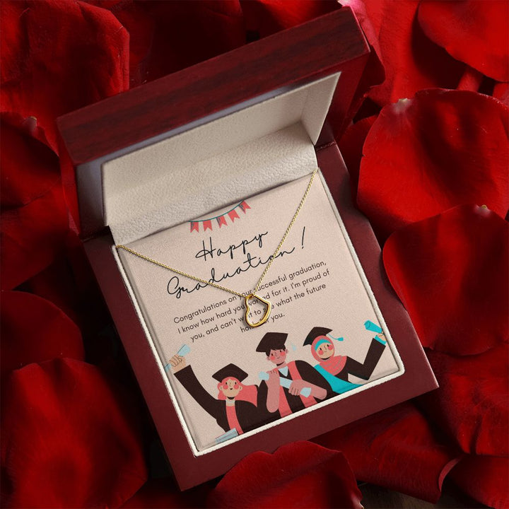 Happy Graduation | Congrats on Your Graduation: You Deserve It - Delicate Heart Necklace