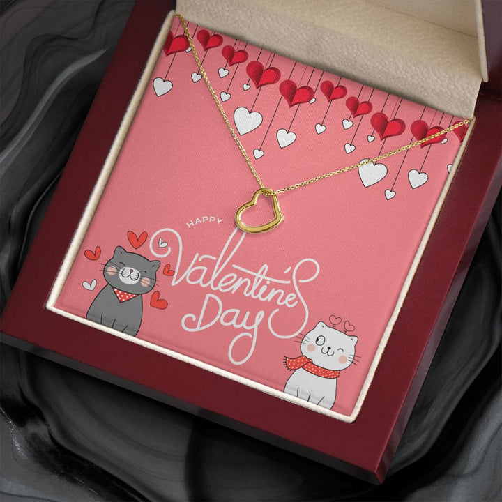 Valentine's Day | Be My Valentine - Delicate Heart Necklace