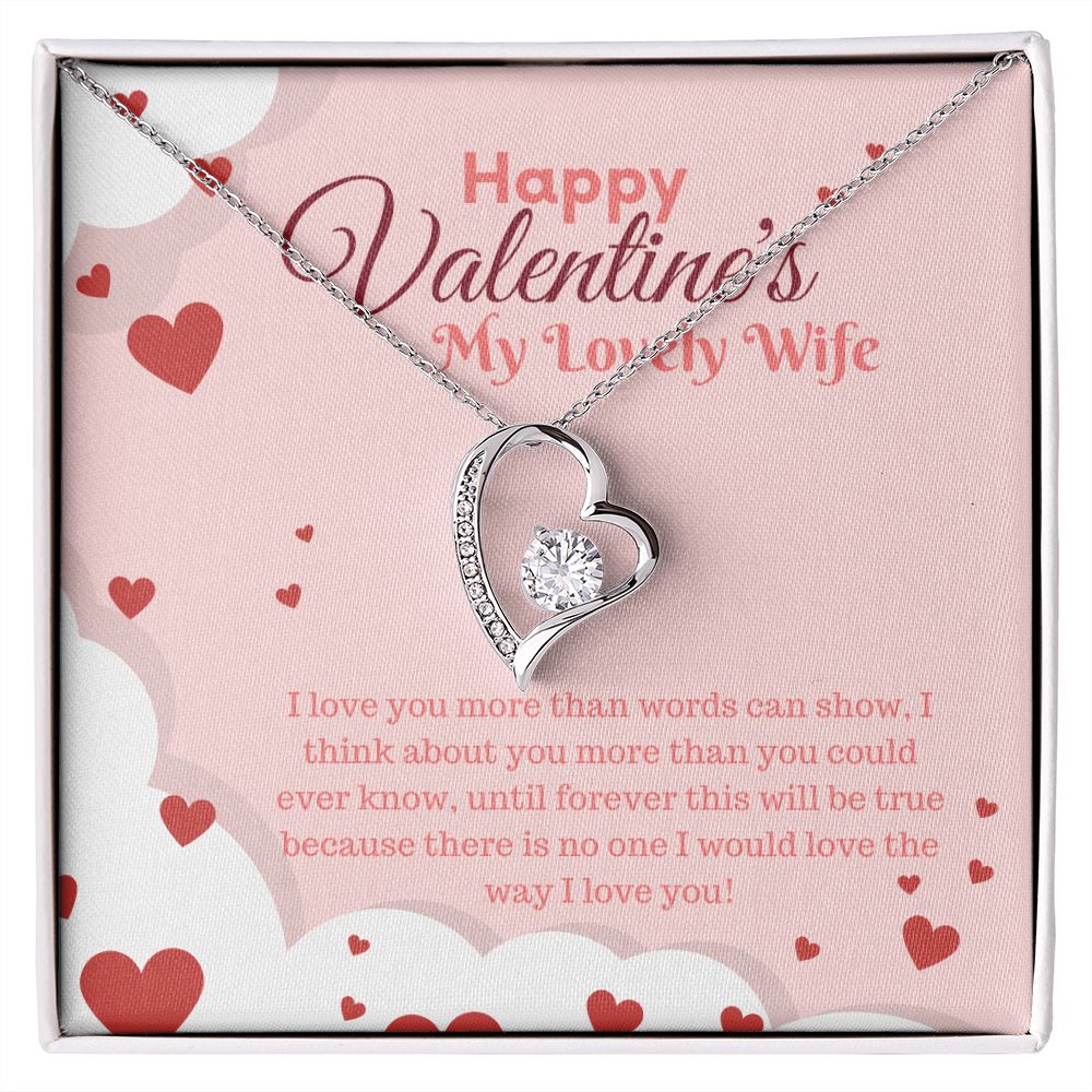Valentine's Day | My Lovely Wife - Forever Love Necklace