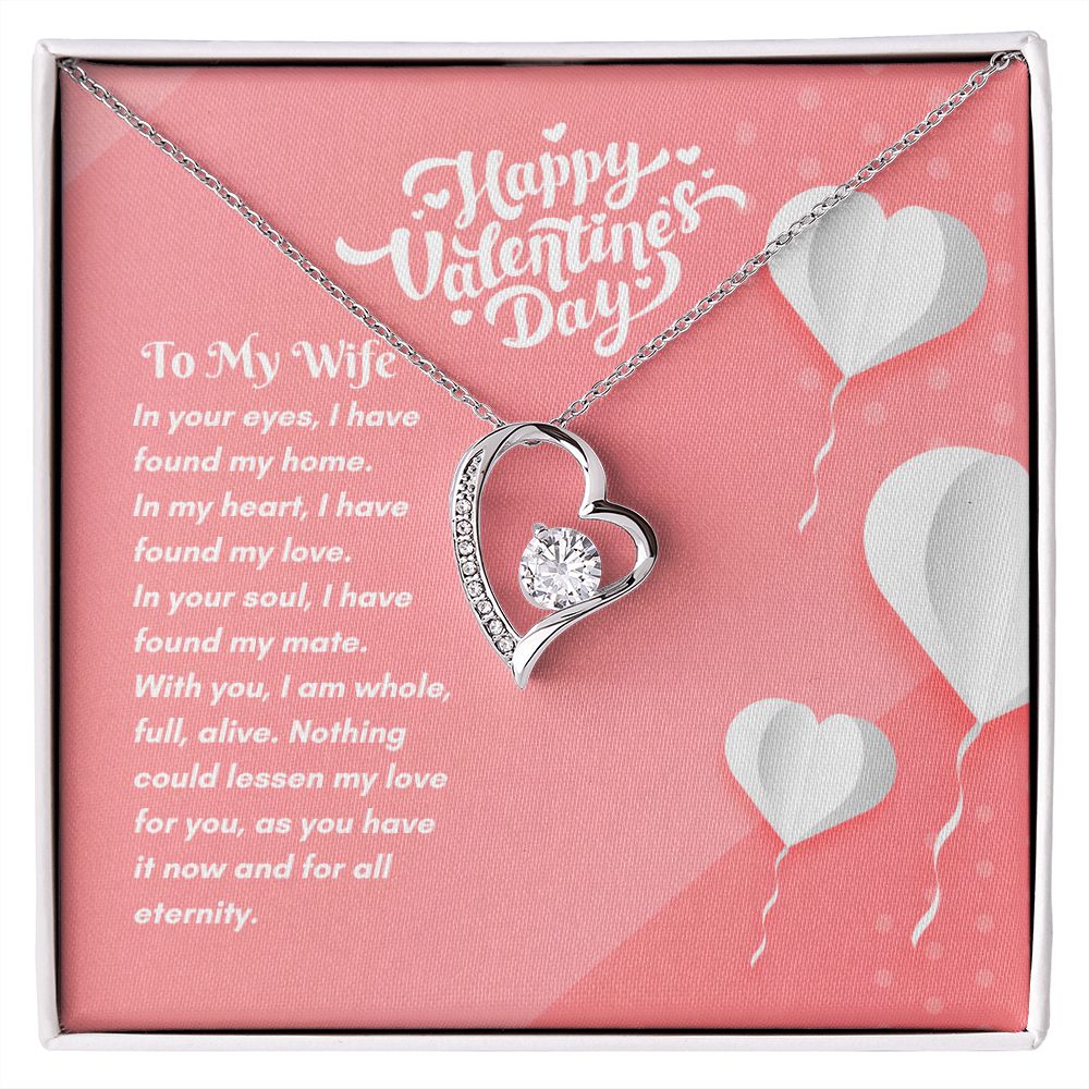 Valentine's Day | To My Wife - Forever Love Necklace