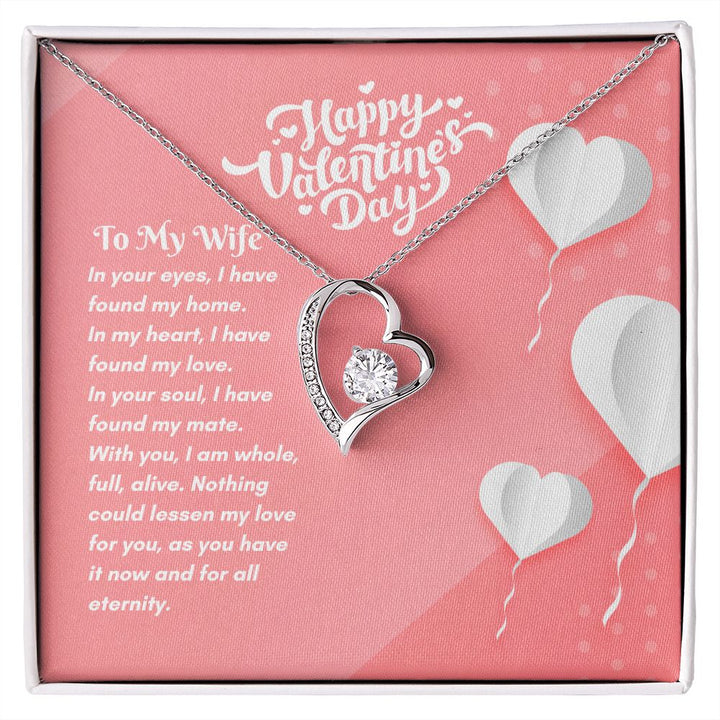 Valentine's Day | To My Wife - Forever Love Necklace